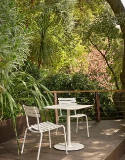 Houe Pico Café table, rund base 70x70 cm fra> Haveborde