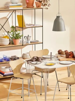 Fritz Hansen Piet Hein B614 Superellipse spisebord, 240 x 120 cm fra><noscript><img width=
