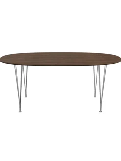 Fritz Hansen Piet Hein B613 Superellipse spisebord, 180 x 120 cm fra> Spiseborde