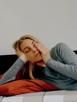 Aiayu Pillow Cotton Slub fra> Puder Og Plaider|Puder