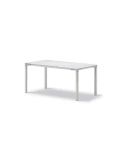 Fredericia Furniture Piloti Bord, hvid carrara fra> Sofaborde