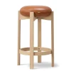 Fredericia Furniture Pioneer Bar Stool, lacquered oak/max 95 fra> Barstole