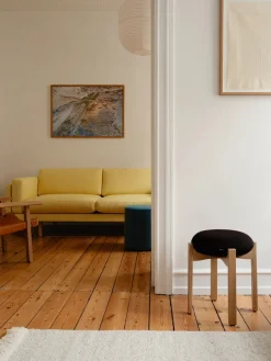 Fredericia Furniture Pioneer Stool, lacquered oak/max 95 fra> Skamler