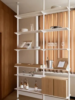 String Furniture Pira G2 Floor-to-Ceiling Shelving Bundle A fra String><noscript><img width=