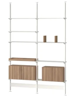 String Furniture Pira G2 Floor-to-Ceiling Shelving Bundle A fra String><noscript><img width=