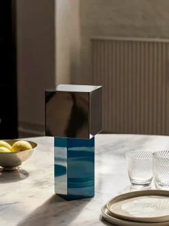 &Tradition Pivot Portable Lamp, blue silver fra><noscript><img width=