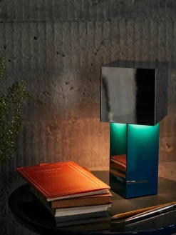 &Tradition Pivot Portable Lamp, blue silver fra><noscript><img width=