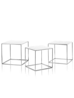 Fritz Hansen PK71 Borde, 3 stk. af Poul Kjærholm><noscript><img width=