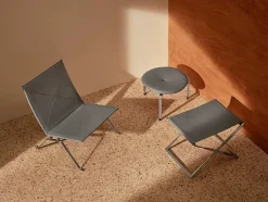 Fritz Hansen PK91 Foldestol af Poul Kjærholm><noscript><img width=