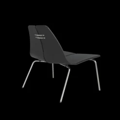 Fritz Hansen PK23 forsidepolstret, Black af Poul Kjærholm><noscript><img width=