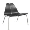 Fritz Hansen PK23 Lounge Chair, black/steel af Poul Kjærholm> Loungestole|Lænestole