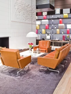 Fritz Hansen PK31 Loungestol af Poul Kjærholm><noscript><img width=