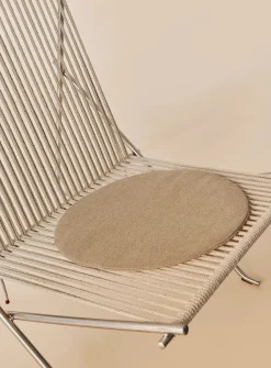 Fritz Hansen PK4 Loungestol i sort, stålstel af Poul Kjærholm><noscript><img width=