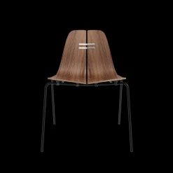 Fritz Hansen PK3 spisebordsstol, sort ask af Poul Kjærholm><noscript><img width=