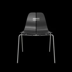 Fritz Hansen PK3 spisebordsstol, sort ask af Poul Kjærholm><noscript><img width=