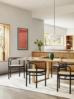 Fritz Hansen PK15 Stol, sortfarvet ask af Poul Kjærholm><noscript><img width=