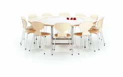 Fritz Hansen PK54A Tillægsring af Poul Kjærholm><noscript><img width=