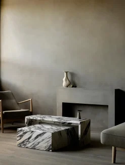 Audo Copenhagen Plinth Bridge, Grey Kendzo marble fra><noscript><img width=