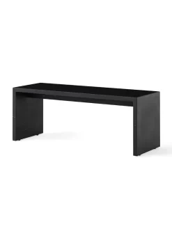 Audo Copenhagen Plinth Bridge, Nero Marquina marble fra> Sofaborde