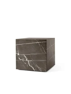 Audo Copenhagen Plinth Cubic Grey Kendzo marmor fra> Sideborde Og Små Borde
