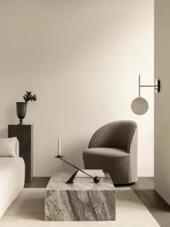Audo Copenhagen Plinth Low Sand Kunis Breccia marmor fra><noscript><img width=