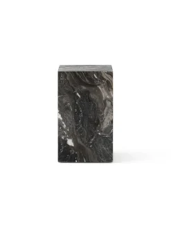 Audo Copenhagen Plinth Tall Black Nero Marquina marmor fra><noscript><img width=