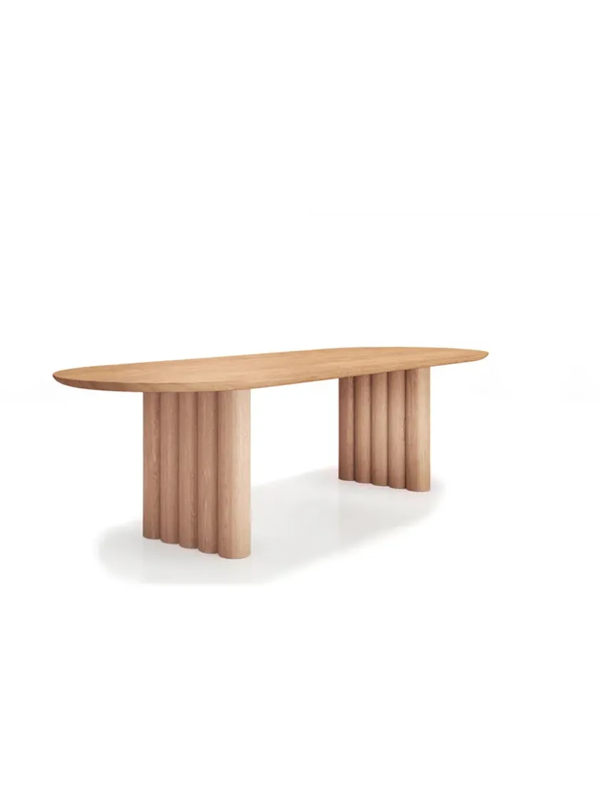 DK3 Plush Table Oval fra> Spiseborde
