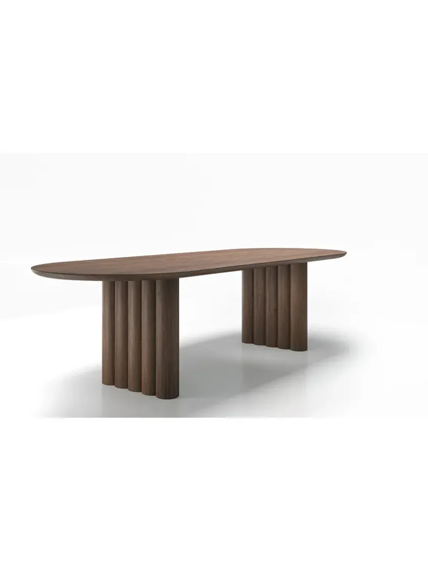 DK3 Plush Table Oval fra> Spiseborde
