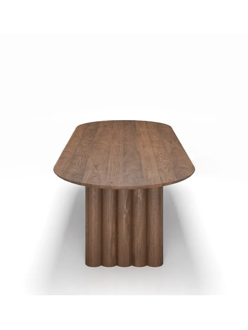 DK3 Plush Table Oval fra> Spiseborde