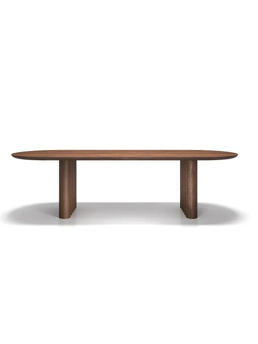 DK3 Plush Table Oval fra> Spiseborde