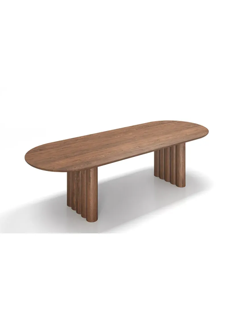 DK3 Plush Table Oval fra> Spiseborde