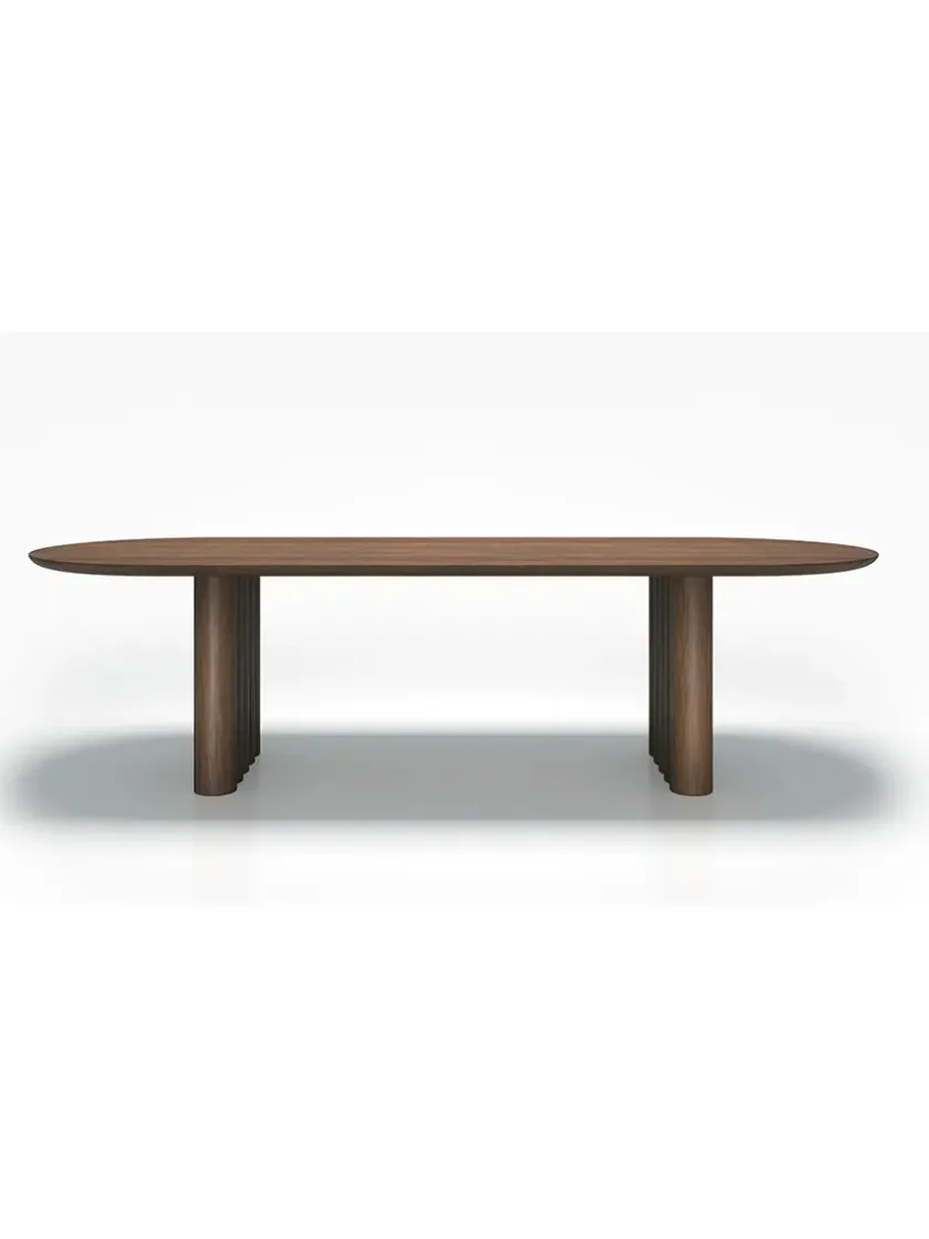 DK3 Plush Table Oval fra> Spiseborde