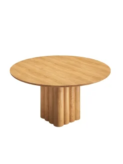 DK3 Plush Table Round fra> Spiseborde