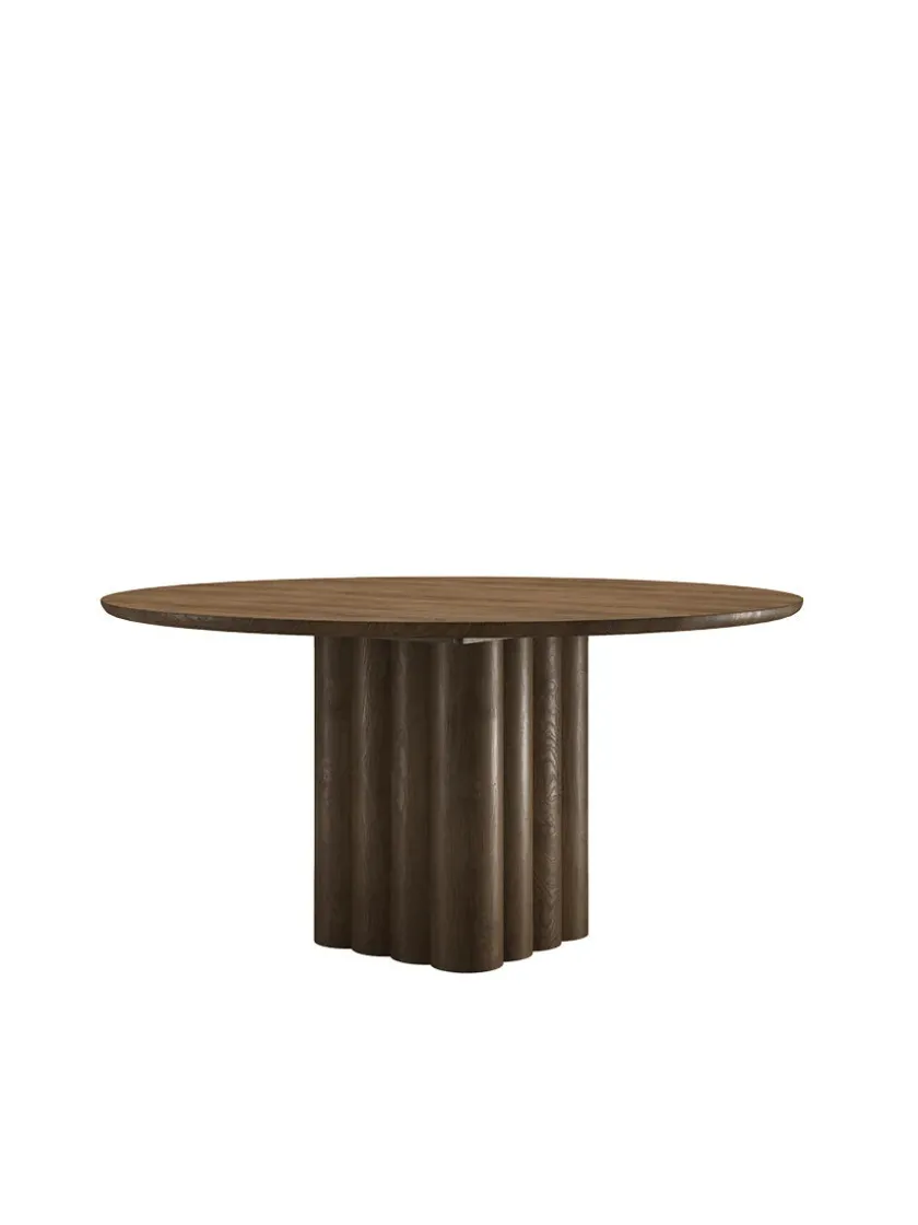 DK3 Plush Table Round fra> Spiseborde