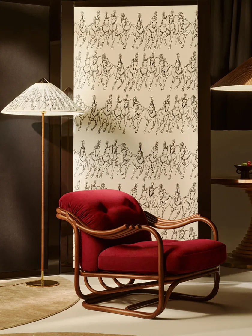 GUBI Poltrona Tria Lounge Chair fra> Lænestole