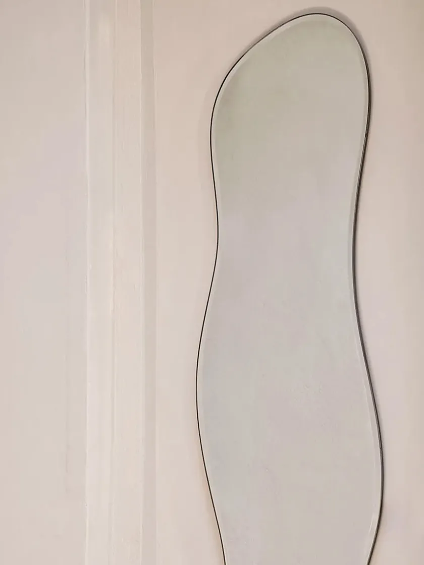 Ferm Living Pond Mirror Full Size, brass fra> Spejle