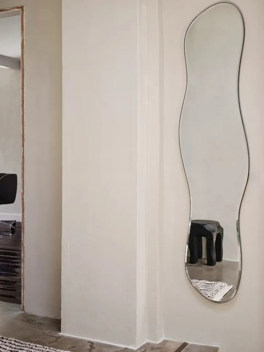 Ferm Living Pond Mirror Full Size, brass fra> Spejle