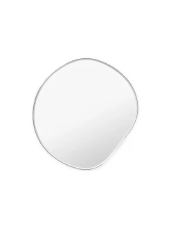 Ferm Living Pond Mirror lille, Dark Chrome fra> Spejle