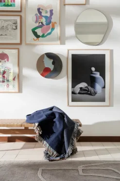 Ferm Living Pond Mirror lille, Dark Chrome fra><noscript><img width=