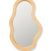 Ferm Living Pond Mirror Medium, rattan fra> Spejle