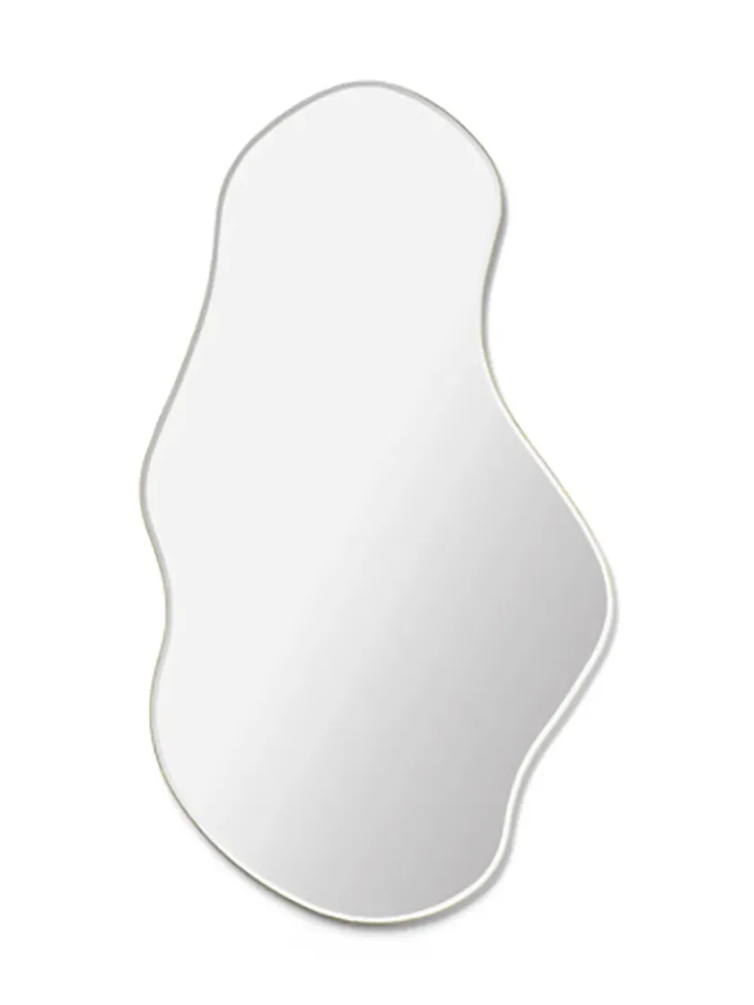 Ferm Living Pond Mirror stor, Brass fra> Gaver Til Hende|Spejle