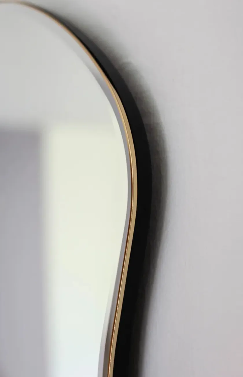 Ferm Living Pond Mirror stor, Brass fra> Gaver Til Hende|Spejle