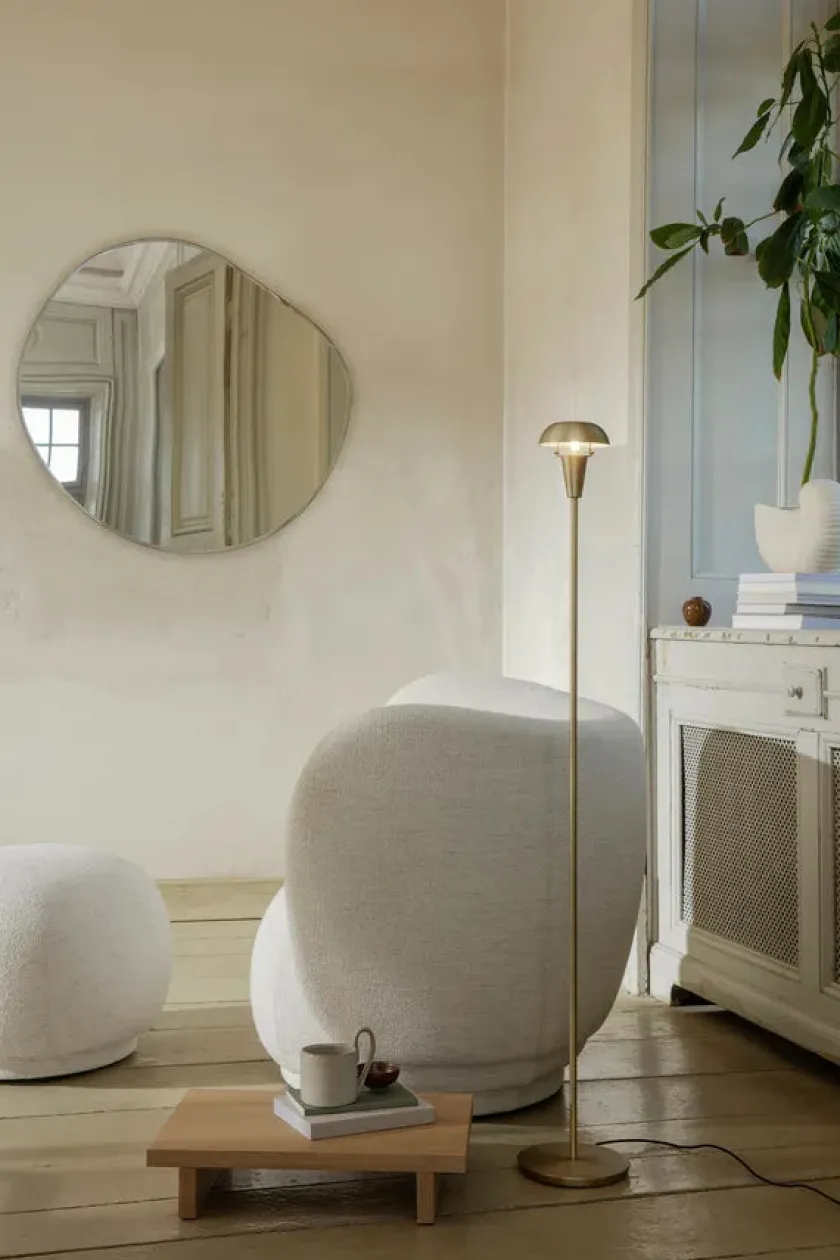 Ferm Living Pond Mirror XL, Brass fra> Gaver Til Hende|Spejle
