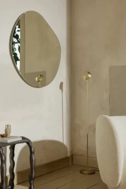 Ferm Living Pond Mirror XL, Dark Chrome fra><noscript><img width=