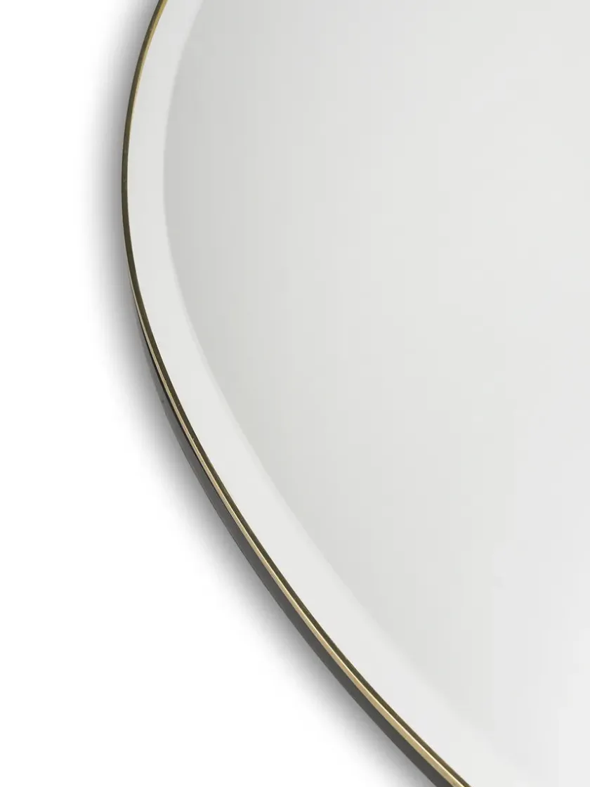 Ferm Living Pond Mirror XL, Dark Chrome fra> Spejle