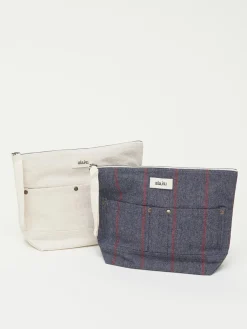 Aiayu Pouch Pocket Canvas, mix midnight fra> Gaver Til Ham|Toilettasker