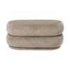 Ferm Living Pouf Oval, faded velvet fra> Puffer|Sofaer