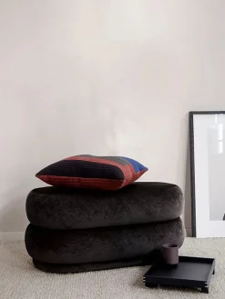 Ferm Living Pouf Oval, faded velvet fra><noscript><img width=