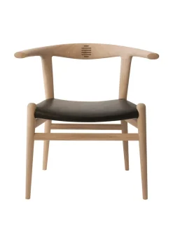 PP Møbler PP518 Tyrestol m. polstret sæde af Hans J. Wegner> Spisebordsstole