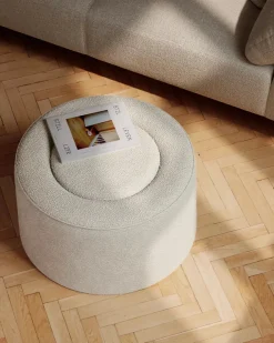 Woud Praline Pouf, Ø 78 cm fra> Puffer